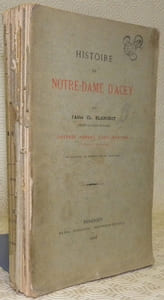 Histoire de Notre-Dame d’Acey. illustré de phototypies et gravures.