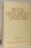Revue Historique Vaudoise. XCIe Année 1983.. 