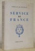 Service de France.. DIESBACH, Ghislain de.