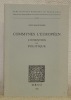 Commynes l’européen. L’invention du politique.Publications Romanes et Française, CCXVI.. BLANCHARD, Joël.