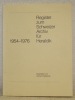 Schweizer Archiv für Heraldik. Register, Band 4, 1954 - 1976.Archives Héraldiques suisses. Tables des matières, tome IV, 1954 - 1976.. HABLUTZEL, ...
