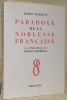 Paradoxe de la noblesse française.. BARCLAY, Baron. - SCHERMACK, Joseph.