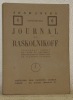 Tendances, n.&deg; 6. Juillet 1927. Journal de Raskolnikoff. Fragment in&eacute;dit de Crime et Chatiment, introduction et traduction de Vladimir Potzner.. ...