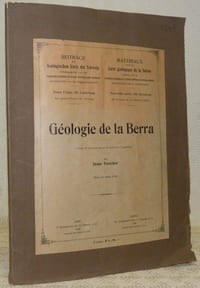 Géologie de la Berra. Avec 5 figures dans le texte et 1 planche. Matériaux pour la carte géologique de la Suisse. Nouvelle série, 60e livraison.