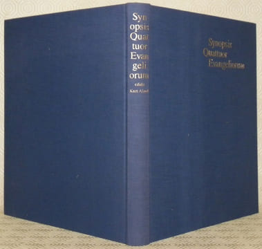 Synopsis quattuor evangeliorum. Locis parallelis evangeliorum apocryphorum et patrum adhibitis edidit. Editio octava.. ALAND, Kurt.