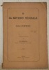 De la révision fédérale. Essai d’entente. Traduit de l’allemand par Ed. Secretan.. 