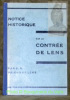 Notice historique sur la contrée de Lens.. P. G. PRIEUR DE LENS.