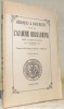 Mémoires & Documents publiés par l’Académie Chablaisienne. Tome XXXVII.. 