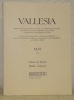 Vallesia, XLVI, 1991.Bulletin annuel des Archives de l’Etat, de la Bibliothèque cantonale et du Service des Musées, Monuments historiques et ...