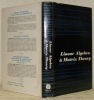 Lienar Algebra and Matrix Theory. Second Printing.. NERING, Evar D.