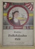 Walliser Volkskalender 1951.. 