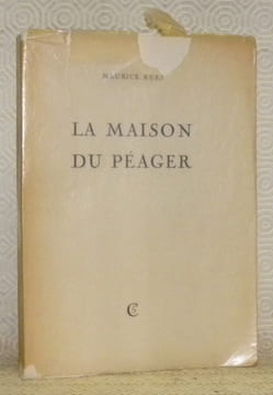 La maison de Péager. Landscape with figures.. KUES, Maurice.