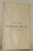 Poèmes vécus. Avec six hors-texte de Françoise Pochon. Cahiers de la Jeune Poésie, n.° 1.. URBAIN, Jacques.