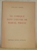 Le comique dans l’oeuvre de Marcel Proust.. DONZE, Roland André.