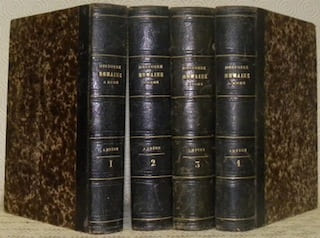 L’Histoire Romaine à Rome. 4 Volumes. Deuxième édition pour le tome 1 et 2.
