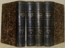 L’Histoire Romaine à Rome. 4 Volumes. Deuxième édition pour le tome 1 et 2.. AMPERE, J. J.
