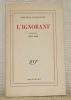 L’ignorant. Poèmes, 1952 - 1956. Troisième édition.. JACCOTTET, Philippe.