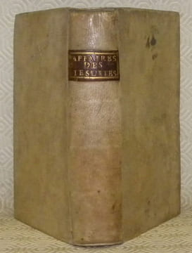 Apologie de l’Institut des Jesuites. Troisième édition. . (Cerutti, Jean-Antoine).