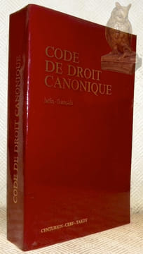 Code de droit canonique latin / français. Texte officiel et traduction française par la Société Internationale de Droit Canonique et de Législations ...