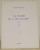 Les anoblis de la restauration. Essai. Tome III, M - Z.. LABARRE de RAILLICOURT, D.