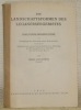 Die Landschaftsformen des Luganerseegebietes. Inauguraldissertation.. ANNAHEIM, Hans.