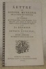Lettre au Conseil Municipal de la Ville de Fribourg sur le Verbal qui a été dressé d’office à l’école des garçons, le 13 mars 1823, pour constater les ...