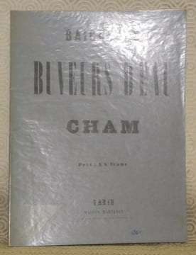 Baigneurs et buveurs d’eau.. CHAM.