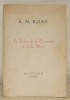 Le Livre de la Pauvreté et de la Mort. Traduction par Arthur Adamov et Madame Marie Geringer.. RILKE, R. M.
