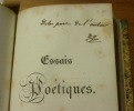 Le siège de Damas. Poëme en cinq Chants. (XXXII - 120 Pages, 1825). Relié avec: Mari de Brabant. Poëme en six Chants. (Hommage de l’auteur au Comte de ...
