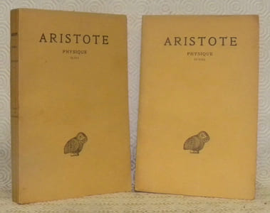 Physique, I - IV. Tome premier. Texte établi et traduit par Henri Carteron. Cinquième tirage. Physique, V -VIII. Tome second. Texte établi et traduit par Henri Carteron. Quatrième tirage revu et corrigé.