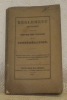 Règlement provisoire pour le service des troupes de la Confédération. Edition préalable “pour l’instruction de l’école militaire extraordinaire tenue ...