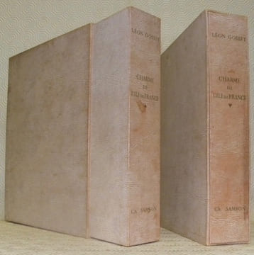 Charme de l’Ile de France. Pointes sèches de Ch. Samson. 2 Volumes.. GOSSET, Léon.