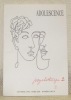 Adolescence. Psychothérapie 2. Revue semestrielle de psychanalyse, psychopathologie et sciences humaines. Automne 1992 - tome 10 - numéro 2. Avec le ...