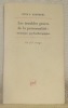 Les troubles graves de la personnalité: stratégies psychothérapiques. Traduit de l’anglais par Jacqueline Adamov. Collection: Le fil rouge.. KERNBERG, ...