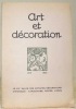 Art et Décoration et l’Art décoratif. Revue mensuelle d’Art moderne. Juin 1923. Le XIVe Salon des Artistes Décorateurs.. 