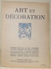 Art et Décoration et l’Art décoratif. Revue mensuelle d’Art moderne. Juin 1926. Berthold Mahn. - Quelques aspects nouveaux de l’Art du vitrail. - ...
