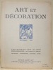 Art et Décoration et l’Art décoratif. Revue mensuelle d’Art moderne. Septembre 1927. L’Art décoratif dans les Indes néerlandaises.. 