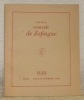 Feuille centrale de Zofingue. 81e Année. Vaud, 9/10, Aout/Septembre 1941.. 