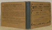 Manuel de Poche de l’Instituteur pour l’enseignement du dessin. 400 Motifs a dessiner au tableau noir. Sixième édition.. HAUSELMANN, J.