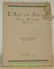 L’Art en Suisse. Juin 1927. Revue Mensuelle Illustrée. Sommaire du numéro de Juin 1927: Le sculpteur Hermann Hubacher (15 illustrations), Eduard ...