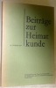 BEITRÄGE ZUR HEIMATKUNDE. Herausgegeben vom Verein für Heimatkunde des Sensebezirks und der benachbarten Interessierten Landschaften. 47. Jahrgang ...