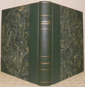 Canards sauvages et autres palmipèdes. Avec la collaboration de C. Aubert. Tome I relié avec tome II. Collection: Le Monde Merveilleux des Bêtes, n.° 6 et n.° 7.