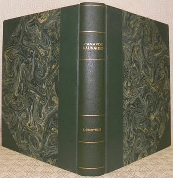 Canards sauvages et autres palmipèdes. Avec la collaboration de C. Aubert. Tome I relié avec tome II. Collection: Le Monde Merveilleux des Bêtes, n.° ...