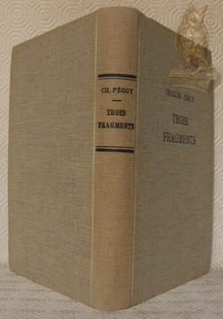 Trois fragments. Notre jeunesse. Victor Marie, Comte Hugo. Le mystère des saints innocents.. PEGUY, Charles.
