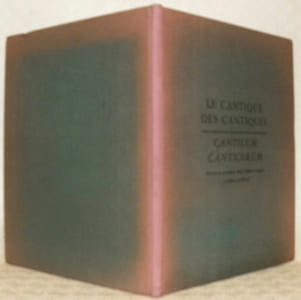Le cantique des cantiques. Canticum canticorum. Historia seu providentia Beatae Mariae Virginis ex Cantico Canticorum. Collection: Les chefs-d’oeuvre de la xylographie n.° 1, publiés par Francis Bouvet.