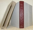 Oeuvre romanesque, 8 volumes. Volume 1: Le songe, lithographies originales de Pierre-Eugène Clairin. Volume 2: Les Olympiques, lithographies ...