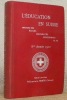 L’éducation en Suisse. Annuaire des écoles, universités, pensionnats, etc. 8me Année 1912.. 