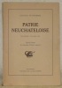Patrie neuchateloise. Deuxième volume 1935. Recueil illustré de chroniques d’histoire régionale.. PETITPIERRE, Jacques.