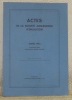Actes de la Socitété Jurasienne d’Emulation. Année 1952, deuxième série, cinquante-sixième volume.. 