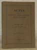 Actes de la Socitété Jurasienne d’Emulation. Année 1953, deuxième série, cinquante-septième volume.. 